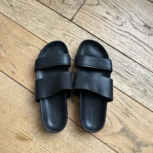 Vince black slide - size 8